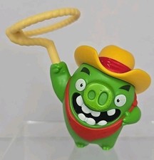 Cowboy Pig Angry Birds 2016 McDonald's Toy Lasso