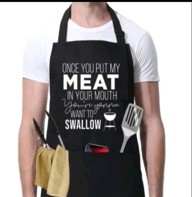 Männer Frauen Grill Schürzen Professionelle Neuheit Lustig Küche Koch Kochen mit Tasche