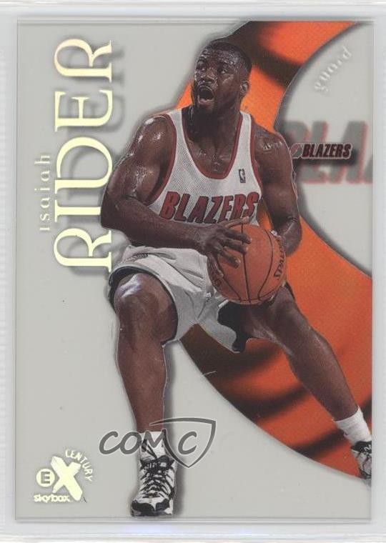 1998-99 Skybox E-X Century Isaiah Rider #53 0a1