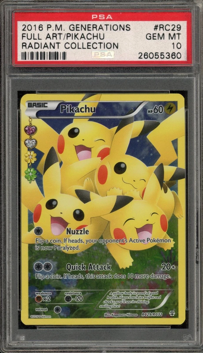 Pokémon TCG Generations Grade 10 Individual Collectible Card Game