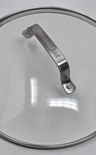 KitchenAid 10" Replacement Pot/Pan Lid Glass Stainless Steel Cover with Handle