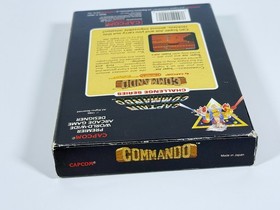 Commando (Nintendo Nes) Game & Box Authentic & Tested