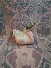 VINTAGE MID CENTURY HULL USA PINK AND GREEN DUCK SWAN POTTERY PLANTER