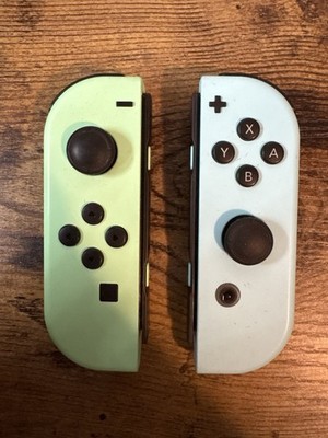 OEM Nintendo Switch Joy-Con Pair - Animal Crossing Edition - Tested & Working