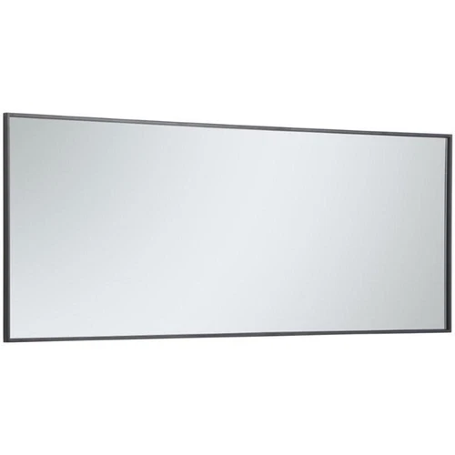 Elegant Decor Eternity 60" x 24" Contemporary Metal Frame Mirror in Black - Picture 5 of 12