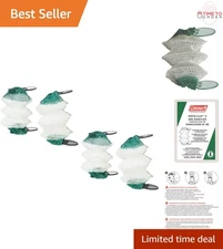 Insta-Clip Accordion Mantle 4-Pack White Polyester Camping Lantern Replacement