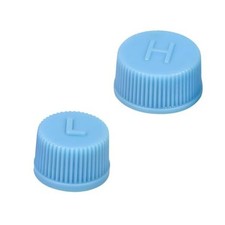 2PCS Car A/C Valve Core Caps, Leakproof R134a Air Conditioning Repair System