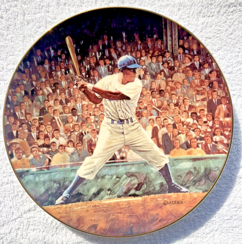 Dodgers Jackie Robinson: Saved Pennant Bradford Exchange Plate, new, MINT - 第 6/8 張圖片