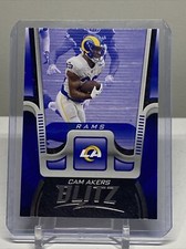 Cam Akers BLITZ Insert 2021 Panini Playbook #BTZ-CAK Football Card RAMS NFL 