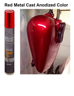 Red Anodized Coating Spray Gloss Brake Engine Custom Caliper Paint