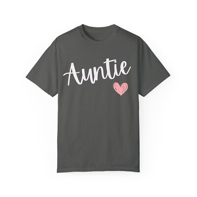 Auntie Love Comfort Colors T-Shirt | Gift for Aunt