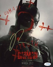Robert Pattinson The Batman  Autographed Signed 8x10 Photo ACOA