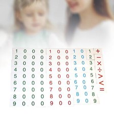 Montessori Number Cards Multiplication Math Number Counting for Kids Gifts