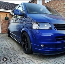 ❗️4 X ALLOY WHEELS & TYRES VW TRANSPORTER T5 19” BLACK LOAD RATED 5x120 1.9 TDI