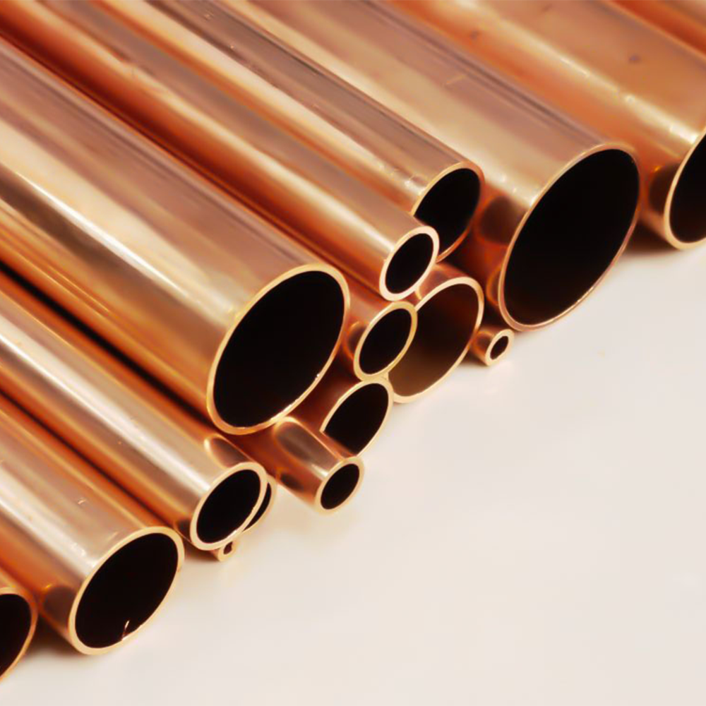 8Pcs Copper Tube Wall Thickness 0.5mm OD 3.5mm ID 2.5mm Length 300mm
