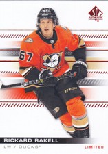 19/20 SP AUTHENTIC..RICKARD RAKELL..LIMITED RED..# 99..DUCKS..FREE COMBINED SHIP