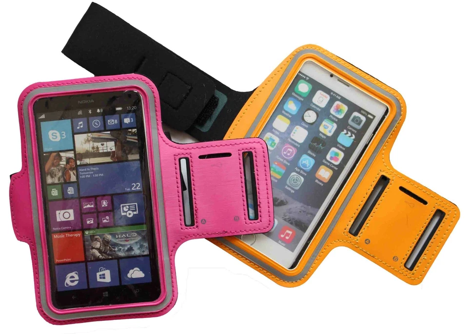Sport-armband Schutz-hülle für Apple iPhone Fitness Handy Arm-tasche Laufen Etui - Bild 4 von 4