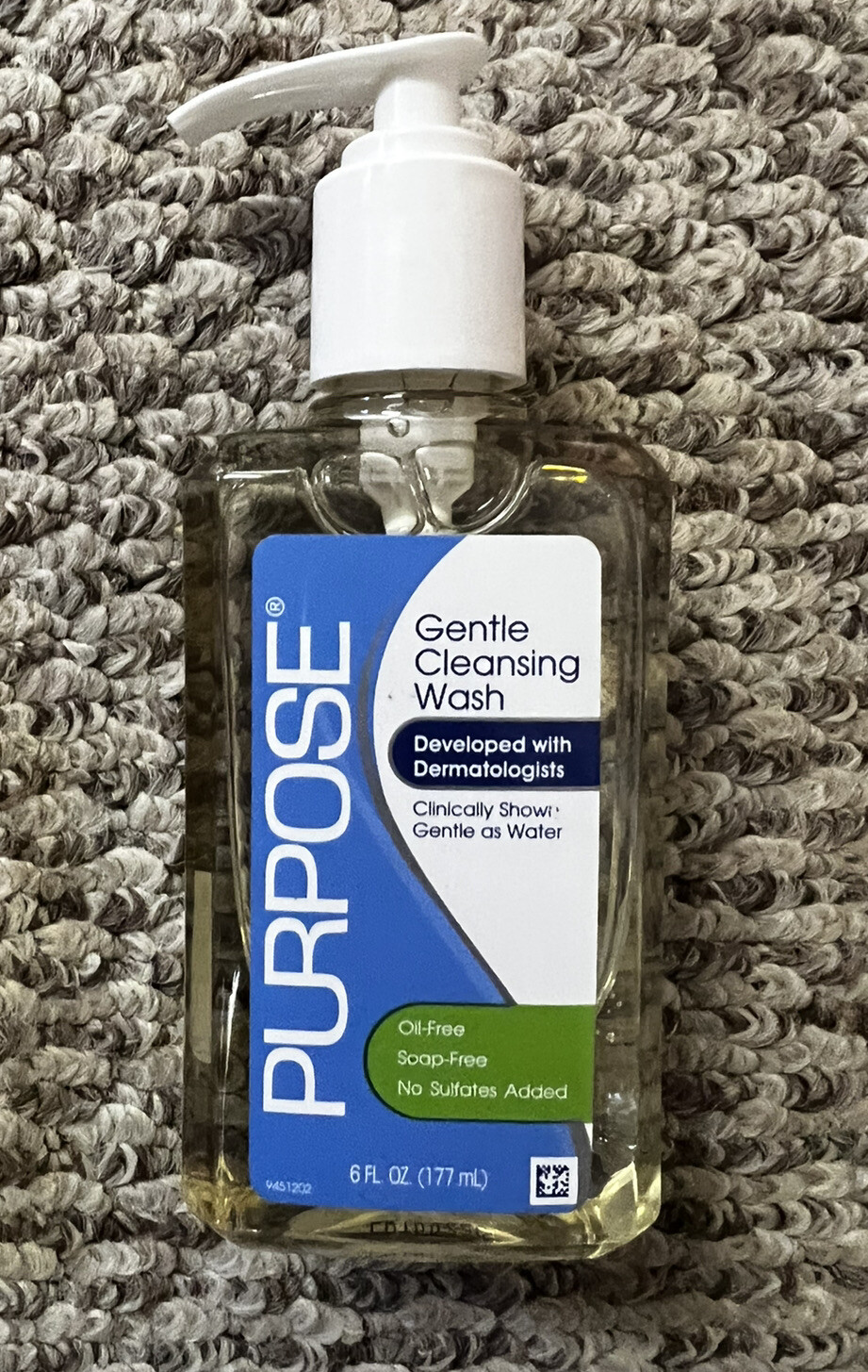 2. Bottles Of Purpose Gentle Cleansing Wash 6 Oz  Each