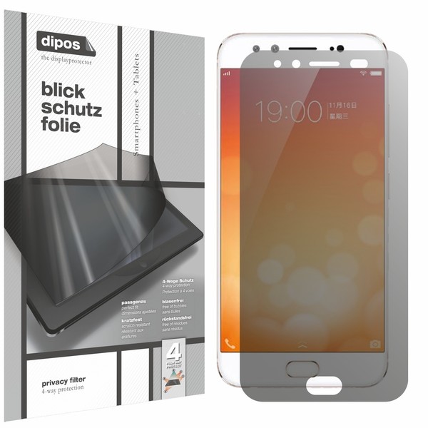 Schutzfolie FüR Vivo X9 Blickschutzfolie Matt Folie Dipos Privacy Displayfolie-image