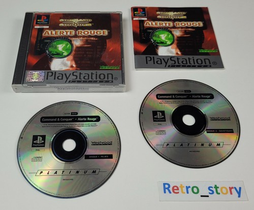 Command and Conquer - Alerte Rouge édition Platinum PS1 - Jeux vidéo