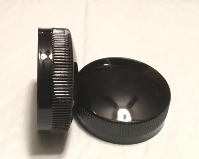 Harley Eaton Gas Caps Gloss Black Knucklehead UL WL WPA WWII OEM