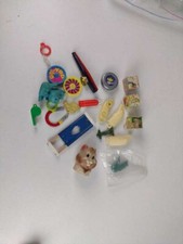 Mixed lot of vintage toys - Kazoo, Keds, deer calls, guillotine magic, more