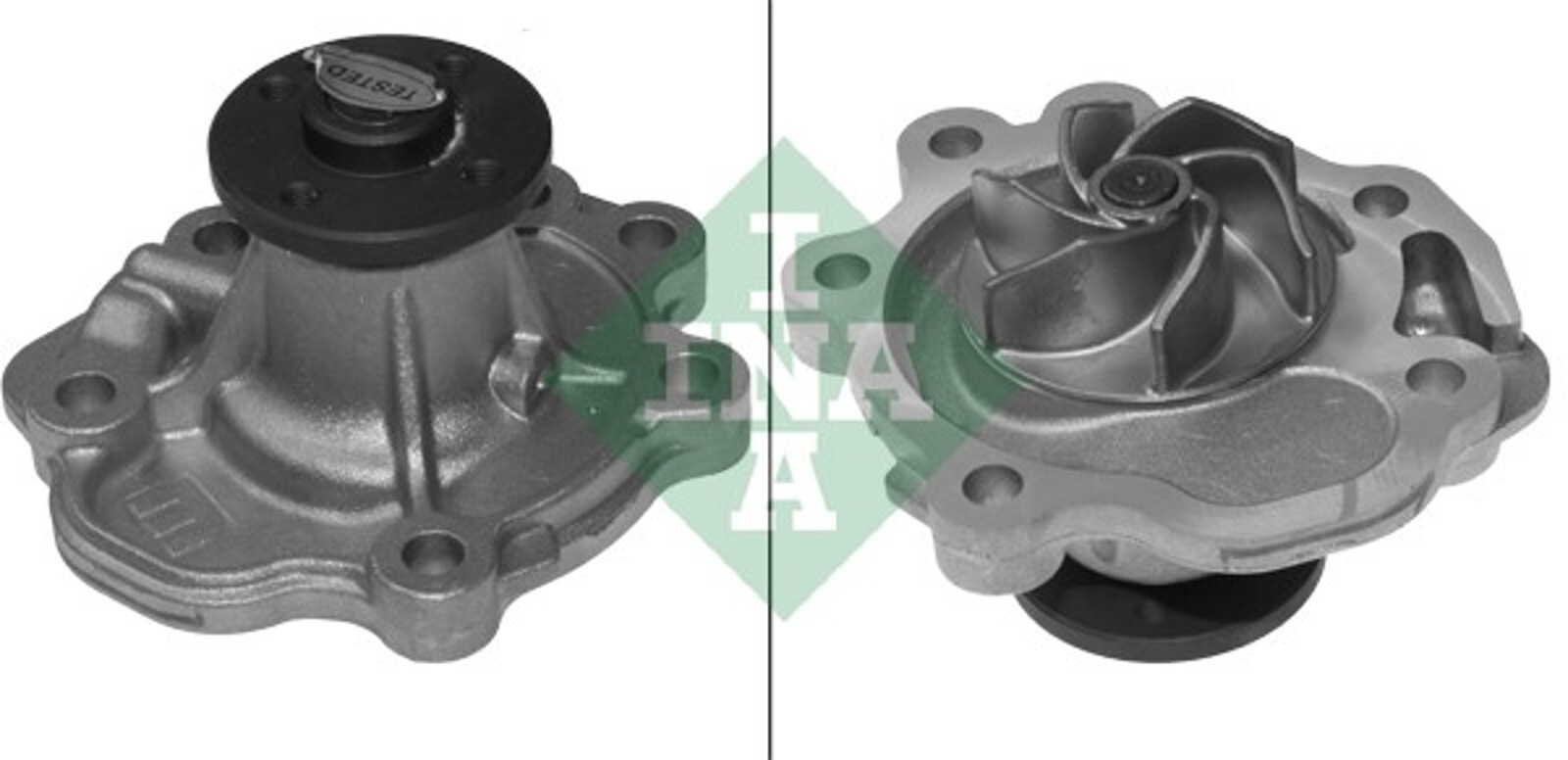 Pompe à eau INA Opel Agila 1.0/1.2 avec turbine en aluminium haute durabilité