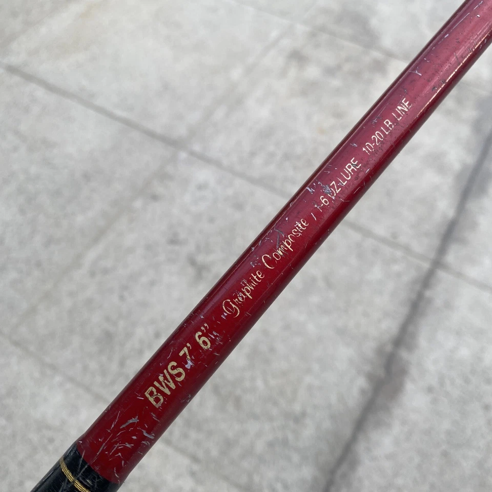 Shakespeare Firebird 700 Big Water Combo caña de pescar BWS 7’-6” 10-20 lb línea Foto 4 de 4