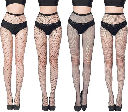 NETZSTRÜMPFE STRUMPFHOSE SEXY MODE DAMEN LADY NETZ NETZ HIGH WAIST TIGHTS - Bild 23 von 25