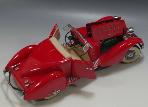 DANBURY MINT 1934 PACKARD V-12 LEBARON SPEEDSTER MODEL CAR 1:24 DIE CAST MIB #4 - Picture 6 of 9