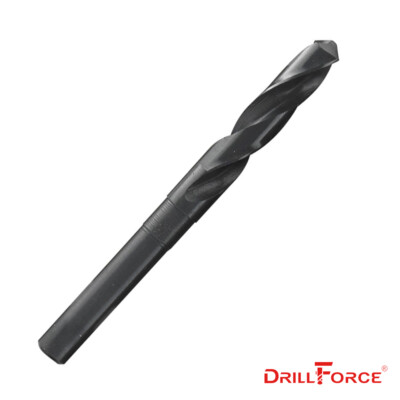 Drillforce 17/32 in. S&D Silver Deming HSS M2 Black Oxide 1/2'' Shank Drill Bit