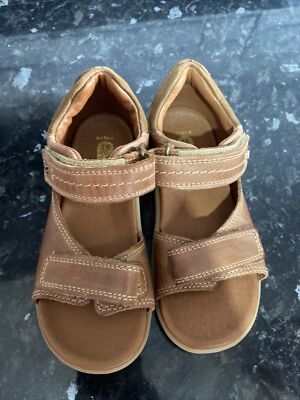 bobux i walk braune Leder Sandalen Größe C6