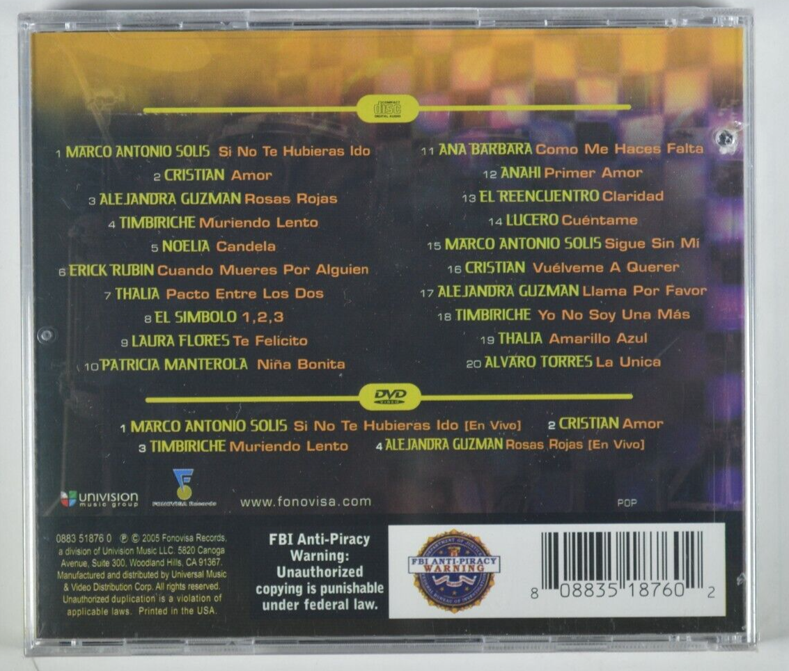 Una Decada De Exitos POP THALIA SOLIS NOELIA TIMBRICHE CRISTIAN - Main Image