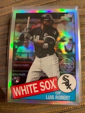 2020 Topps Chrome Luis Robert RC 1984 GOLD GLOVE AWARD Winner!!