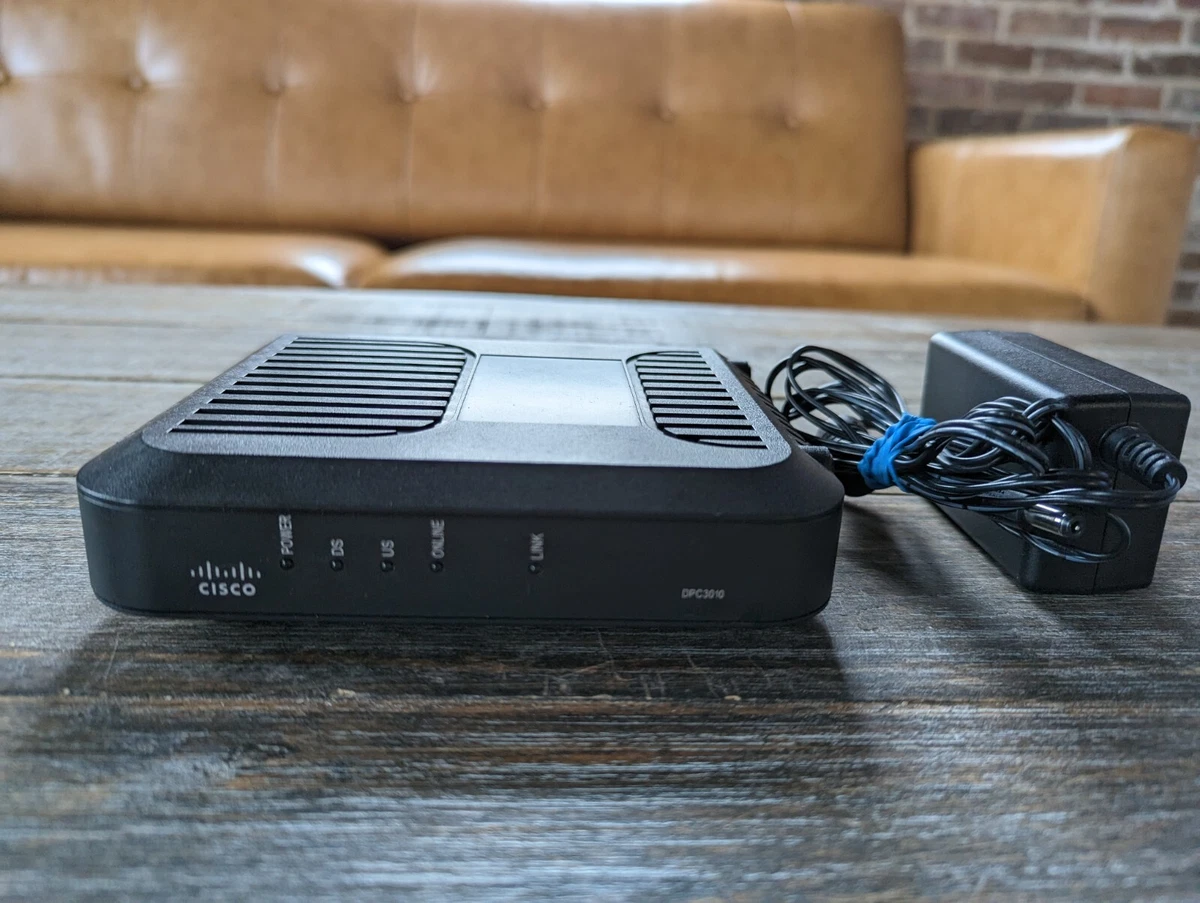 surplus Adaptive import CISCO DPC3010 EPC3010 GIGABIT CABLE MODEM DOCSIS 3.0 8X4 CHARTER COX USED #U6 | eBay surplus Adaptive import CISCO DPC3010 EPC3010 GIGABIT CABLE MODEM DOCSIS 3.0 8X4 CHARTER COX USED #U6 | eBay