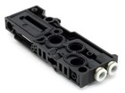 Rexroth Bosch 1825504875 Pneumatik Ventil Druckluft Anschlussplatte Subbase HF03