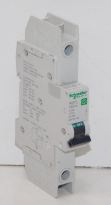 New Schneider M9F52108 Miniature Circuit Breaker Multi 9 C60BPR C 8A 277V UL489