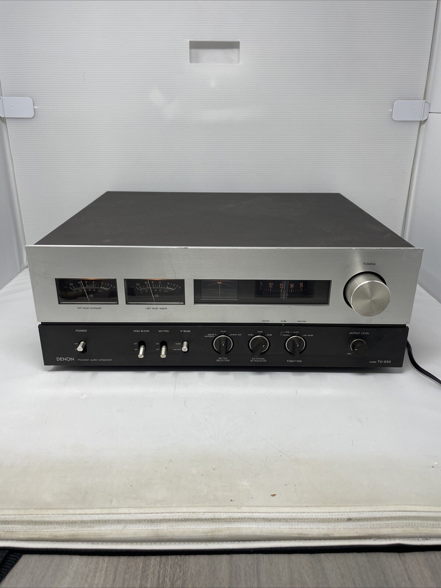 DENON デノン AM/FMステレオチューナー TU-530 ジャンク品 【公式通販】