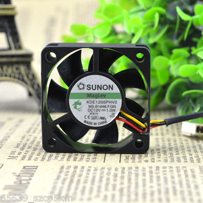 SUNON Maglev KDE1205PHV2 50x50x15mm Cooler Cooling Fan DC 12V 1.0W 3Pin