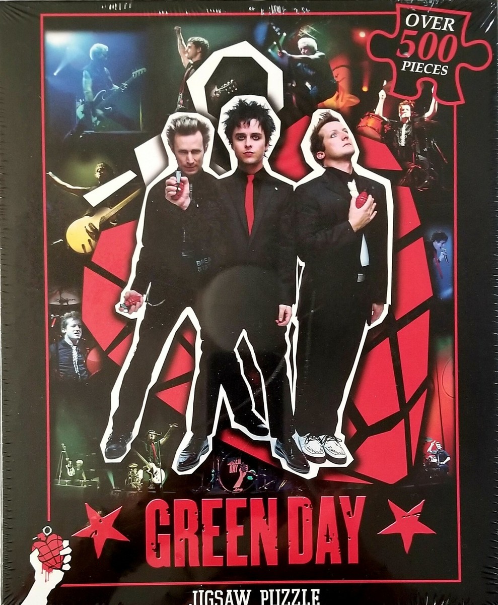 Green Day Jigsaw Puzzle Over 500 Pieces 2004 NEW Factory Sealed