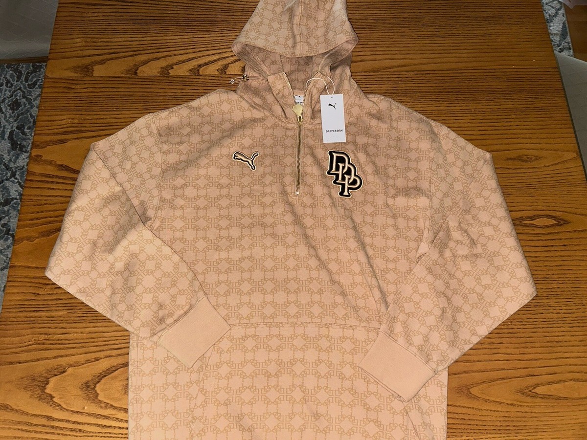 PUMA X DAPPER DAN MENS HOODIE PULLOVER SWEATSHIRT SIZE SMALL NWT 