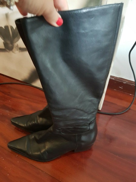 Buffalo botas en piel negras compradas en Berlin 38 bottes boots perfecto estado