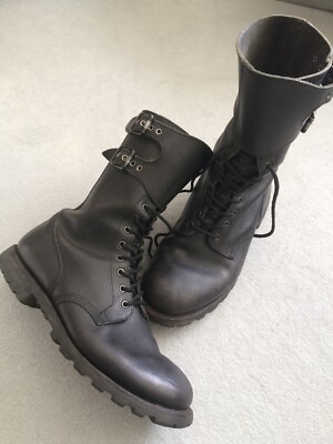 Leather Boots French Foreign Legion Ranger Boots VINTAGE FRENCH