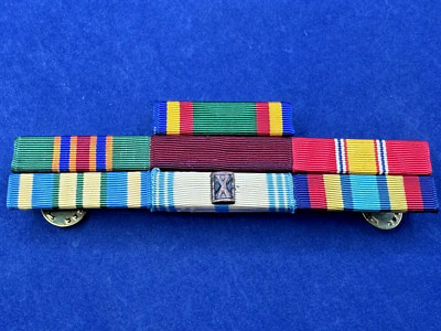 US Modern Era 7 Ribbon Bar Set (Navy) RB58