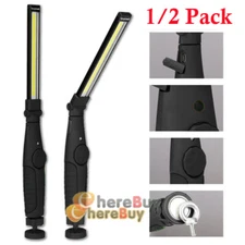 2600mAh Magnetic Base LED COB Work Light Rechargeable Mechanic Torch Flashlight