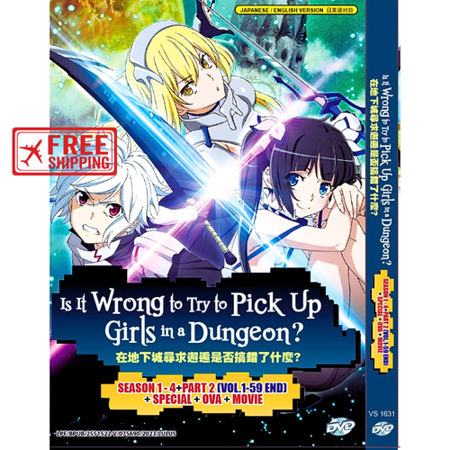 Is It Wrong To Try To Pick Up Girls In A Dungeon (Sea 1-4+Part 2+ SP