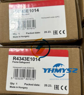1PC New Honeywell R4343E1014 Flame Controller R4343E 1014 Relay Flame Detecto #