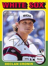 2024 Topps Heritage Mini #337 Declan Cronin Chicago White Sox Rookie