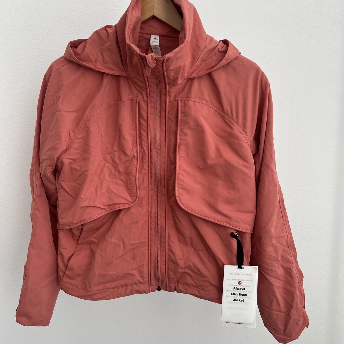 Lululemon Always Effortless Jacket NWT Size 2 RUSC Rustic