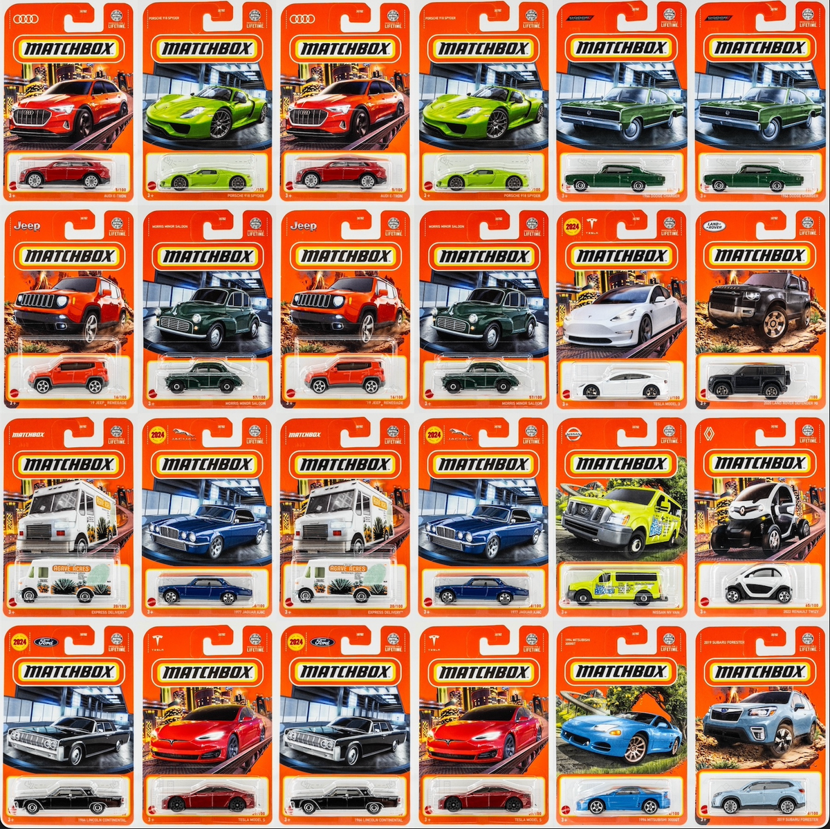 2024 Matchbox 30782-970C Mix 3 | 24-Car Factory Sealed Case